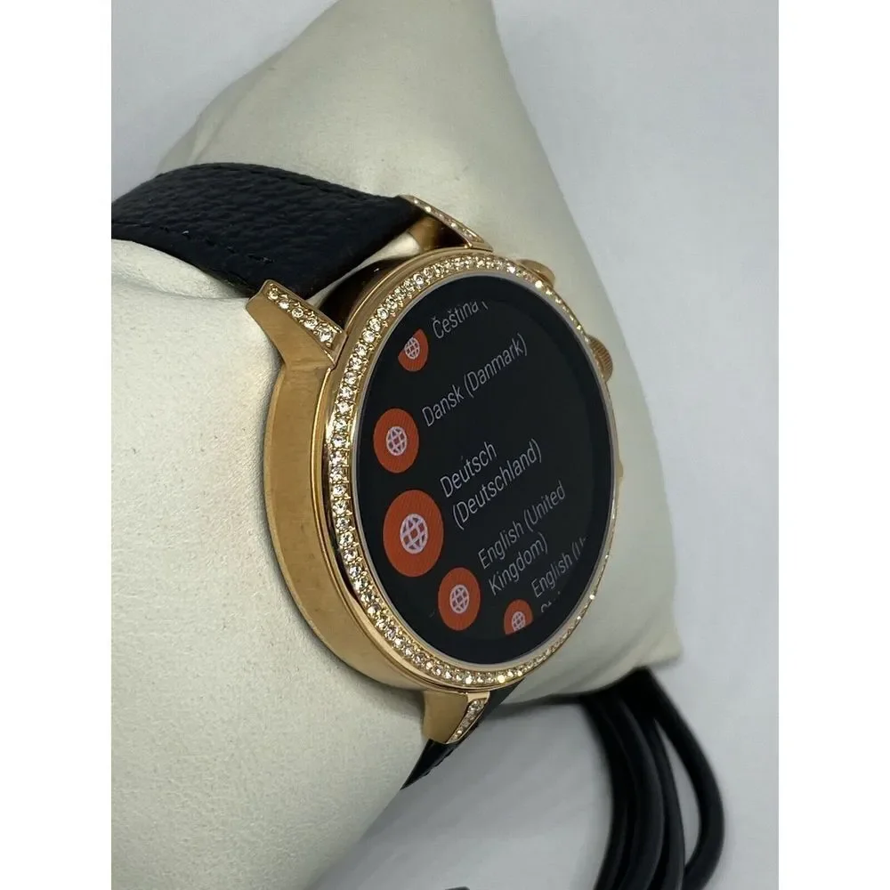 Fossil Gen 4 Authentic Digital Dial Smart Watch Custom Band FTW6012 DC499